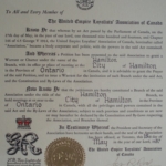 Hamilton Branch charter