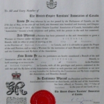 Victoria Branch charter