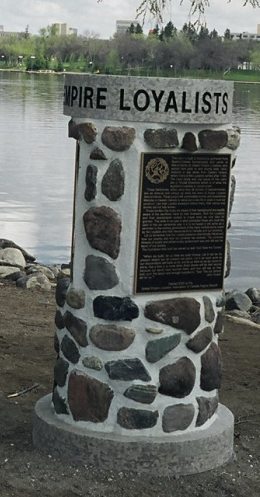 Loyalist cairn, Regina