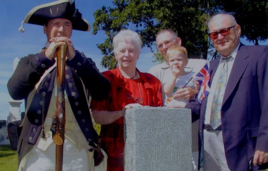 John Cameron tombstone unveiling