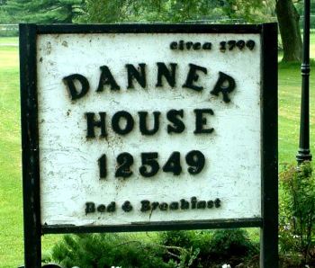 Danner house sign (Photo courtesy of Gail Woodruff, UE)
